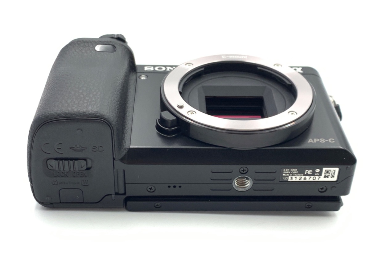 中古】ソニー α6000 ボディ ブラック [ILCE-6000 B]｜｜カメラの