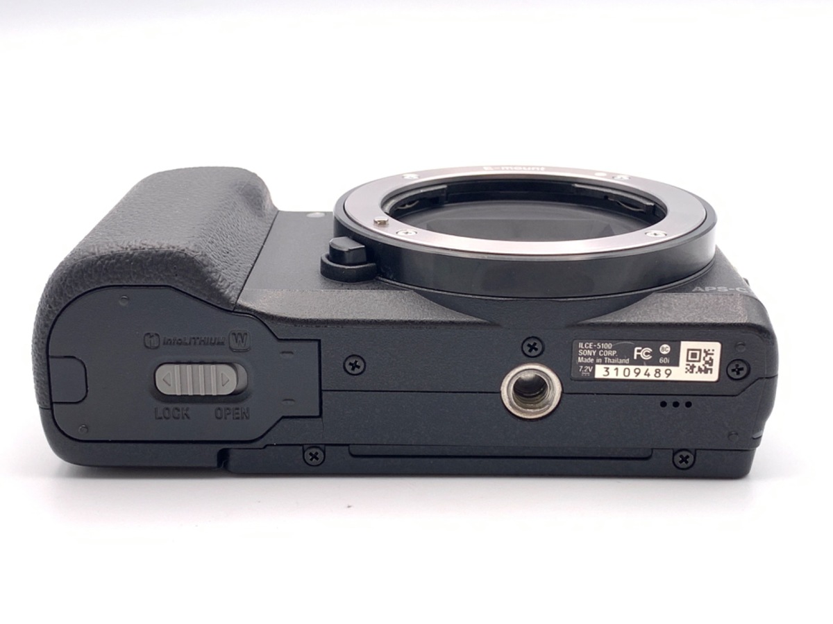 中古】ソニー α5100 ダブルズームレンズキット ブラック [ILCE