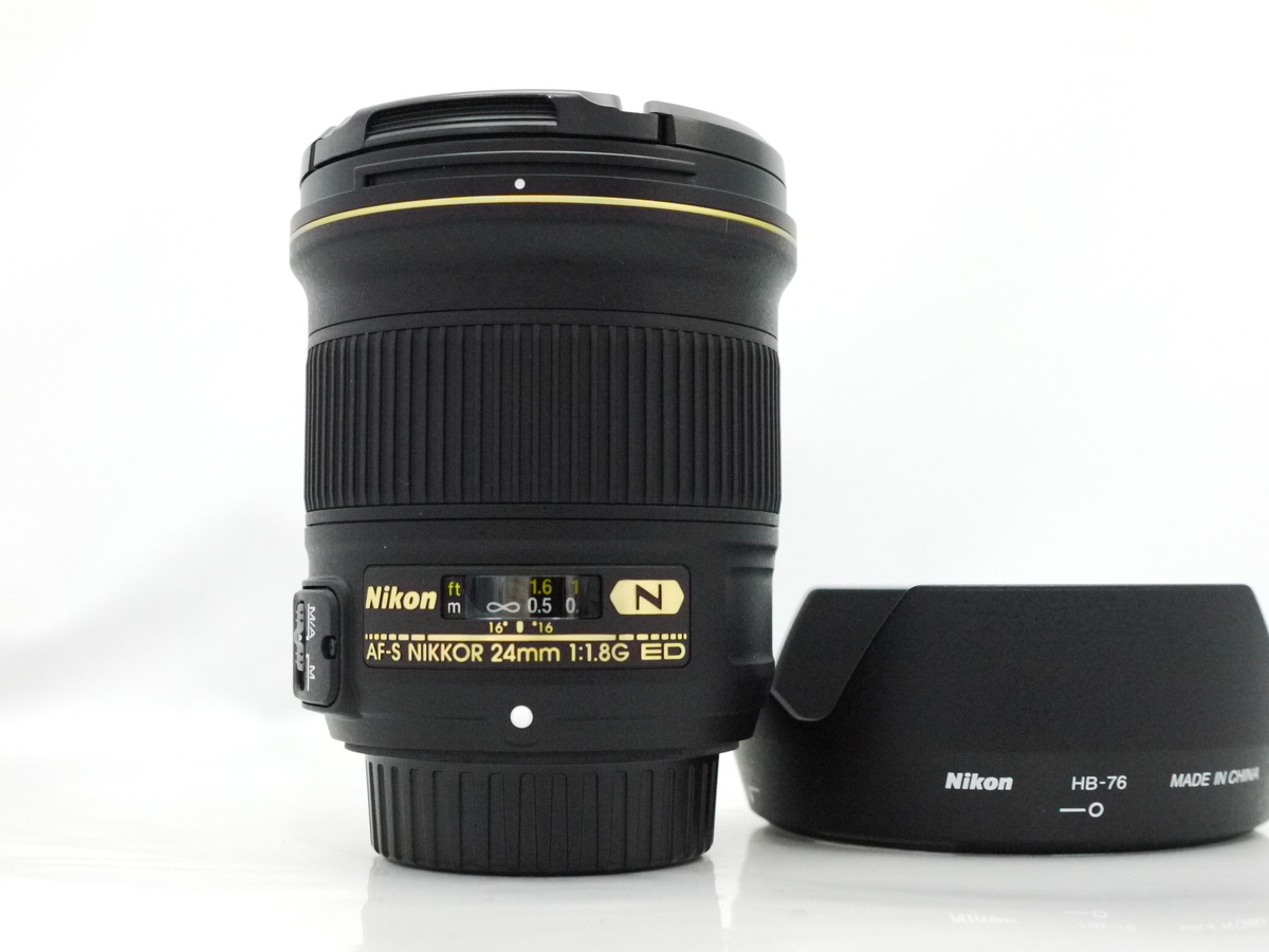 質問をさせてください美品 Nikon AF-S Nikkor 24mm f/1.8G ED - レンズ