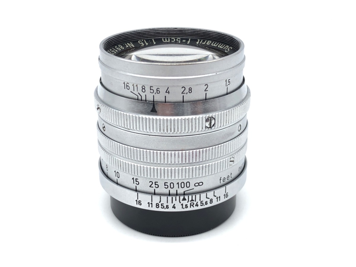 中古：B(並品)】ライカ ズマリットL 50mm F1.5 | 中古カメラ・レンズ ...