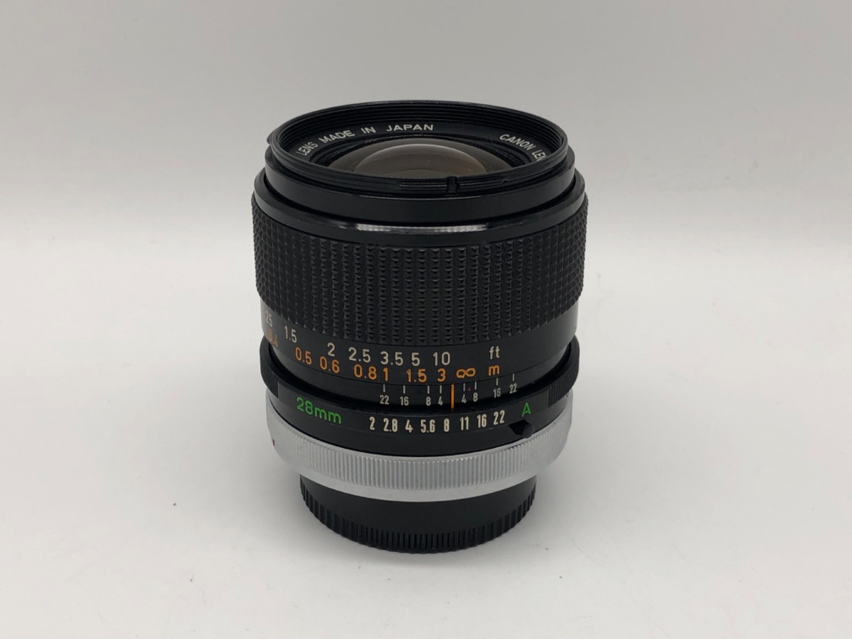 中古：AB(良品)】キヤノン FD 28mm F2 SSC | 2119340237873 | 中古 ...