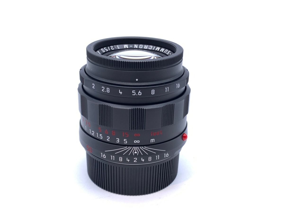 【中古】ライカ アポズミクロンM50/2 ASPH.ブラッククローム 11811