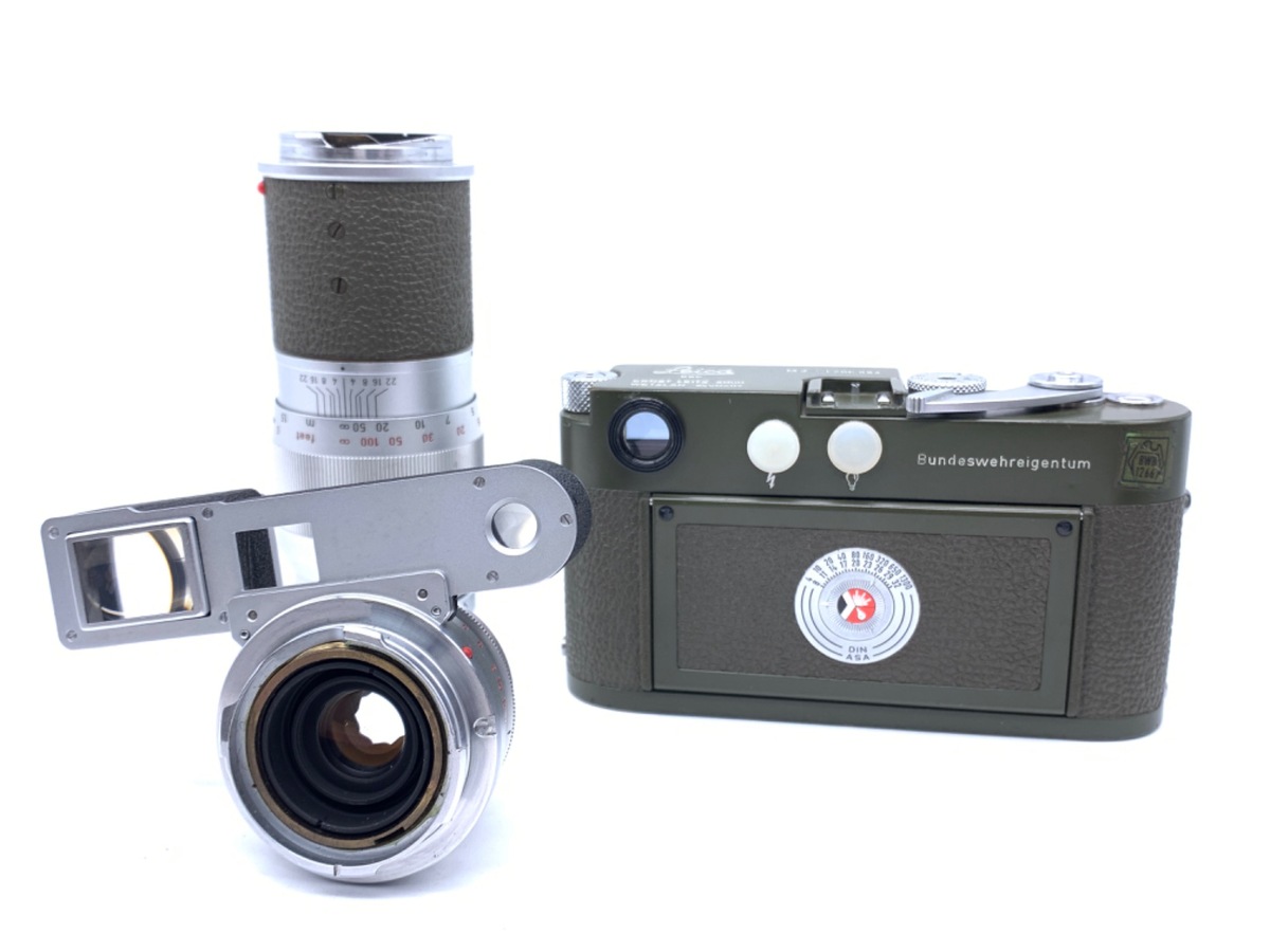 【中古】ライカ M3 オリーブ 50/2.8 35/2.8 135/4セット