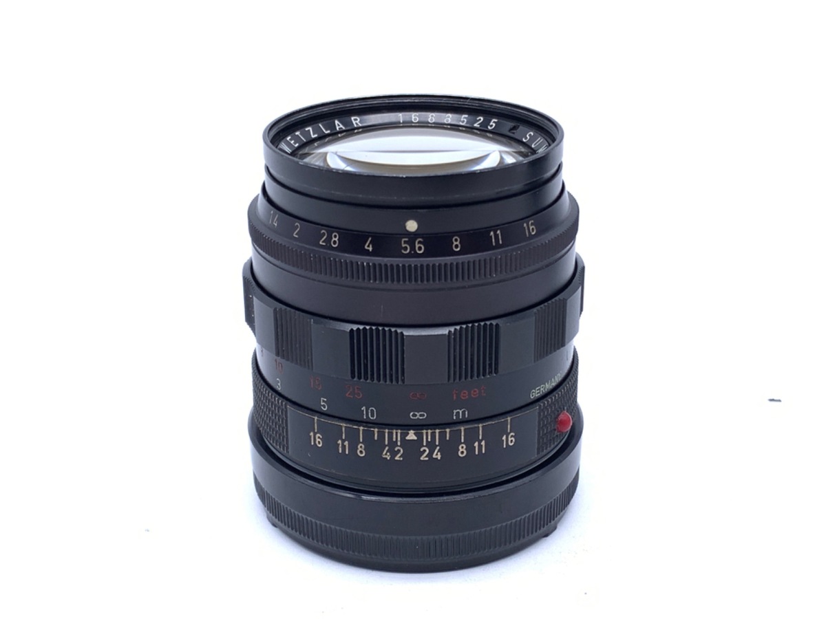 【中古】ライカ ズミルックスM 50mm F1.4 オリジナルブラックペイント 真鍮マウント