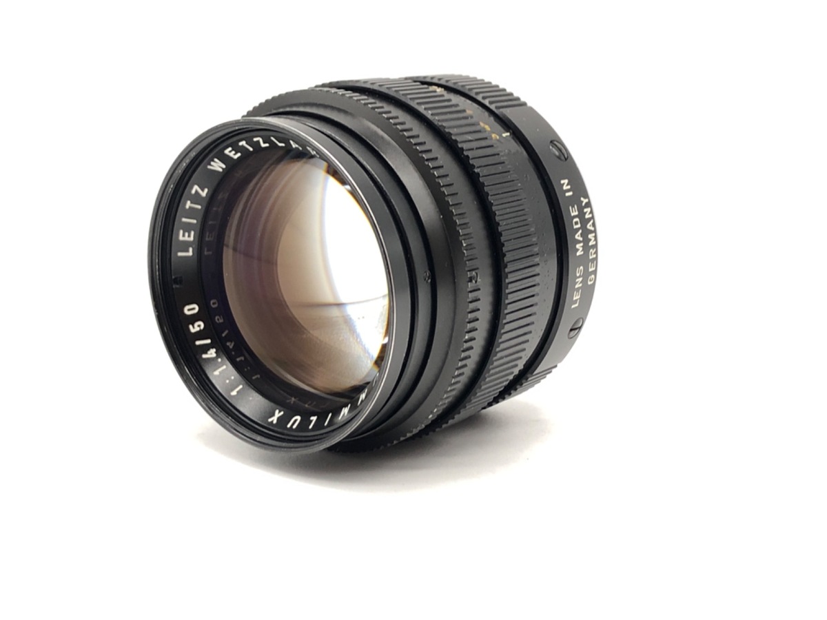 【中古】ライカ ズミルックスM 50mm F1.4 E43 ブラッククローム＆ブラックペイントハイブリッド