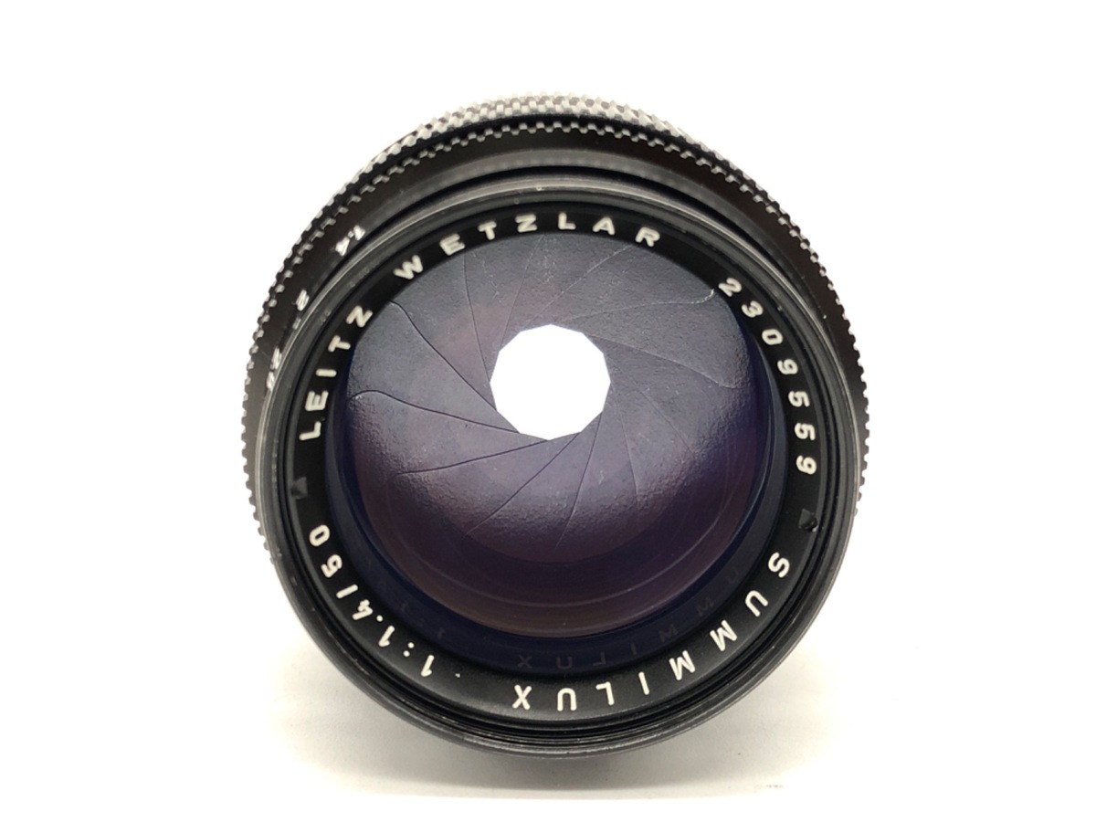 【中古】ライカ ズミルックスM 50mm F1.4 E43 ブラッククローム＆ブラックペイントハイブリッド