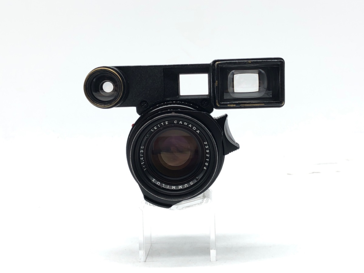 【中古】ライカ ライカ ズミルックスM 35/1.4 2nd 眼鏡付 ストッパー付 ブラック