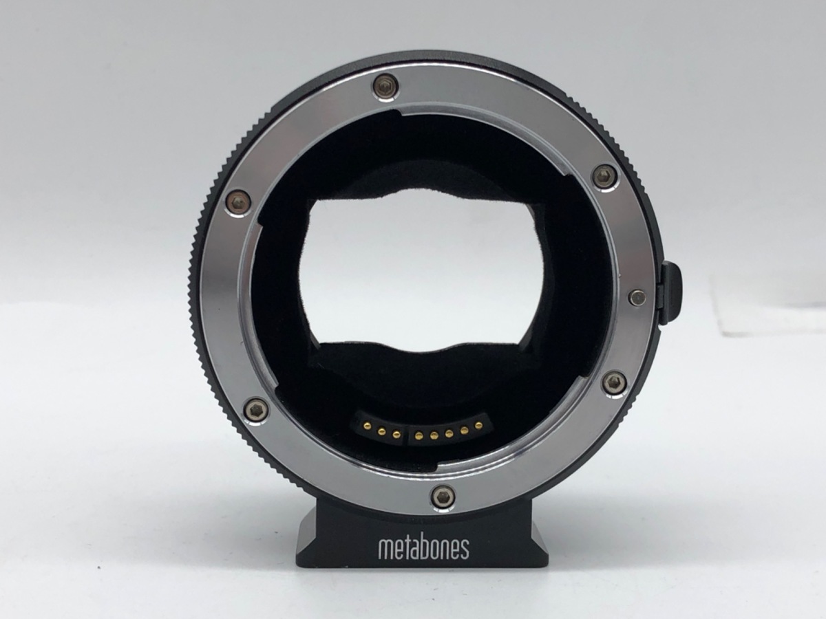 【中古】METABONES MB_EF-E-BT4 SONY E用 電子接点付キヤノンEF マウントアダプター Ver4 T [レンズ側：キヤノンEF ボディ側：ソニーE]