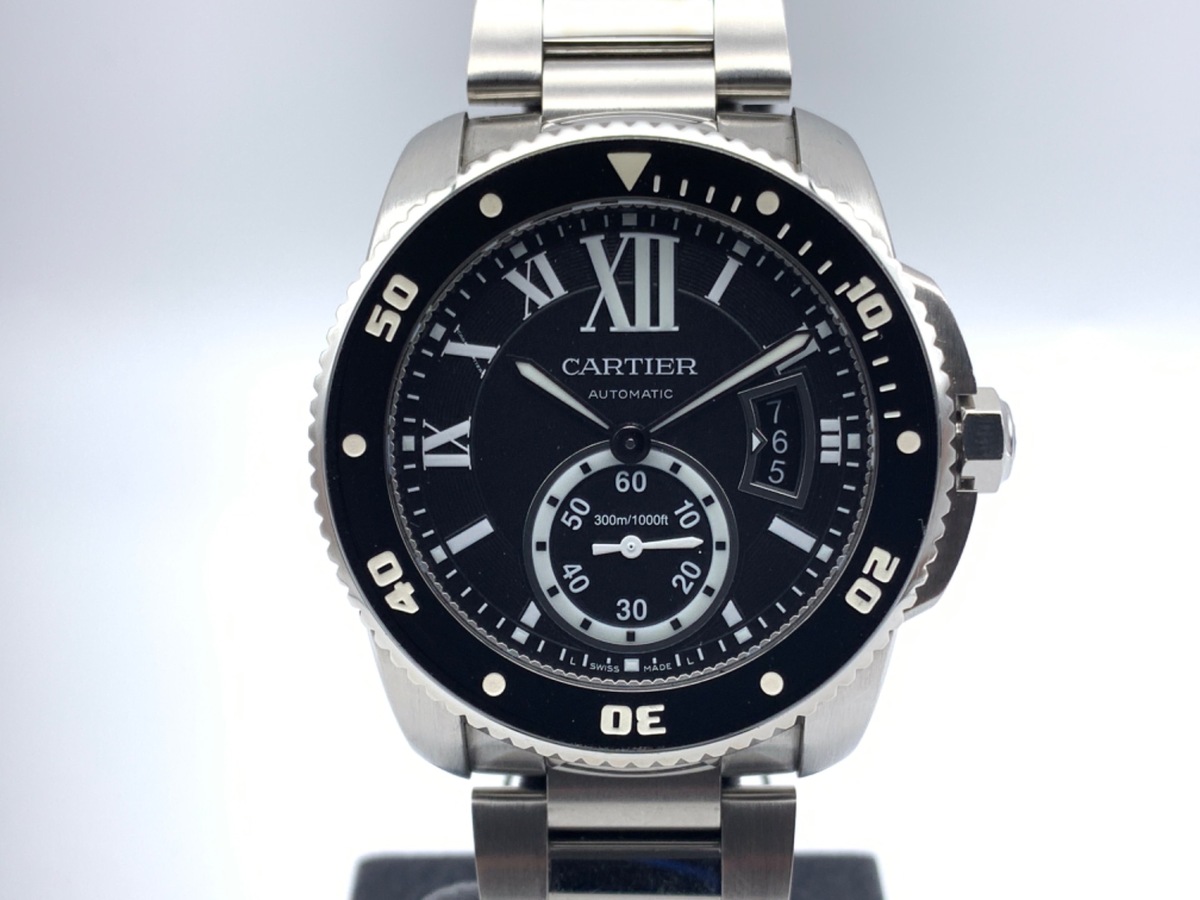 カルティエ Cartier カリブル ドゥ カルティエ ダイバー W7100057 メンズ 腕時計 自動巻き Calibre de Cartier Diver VLP 90196008