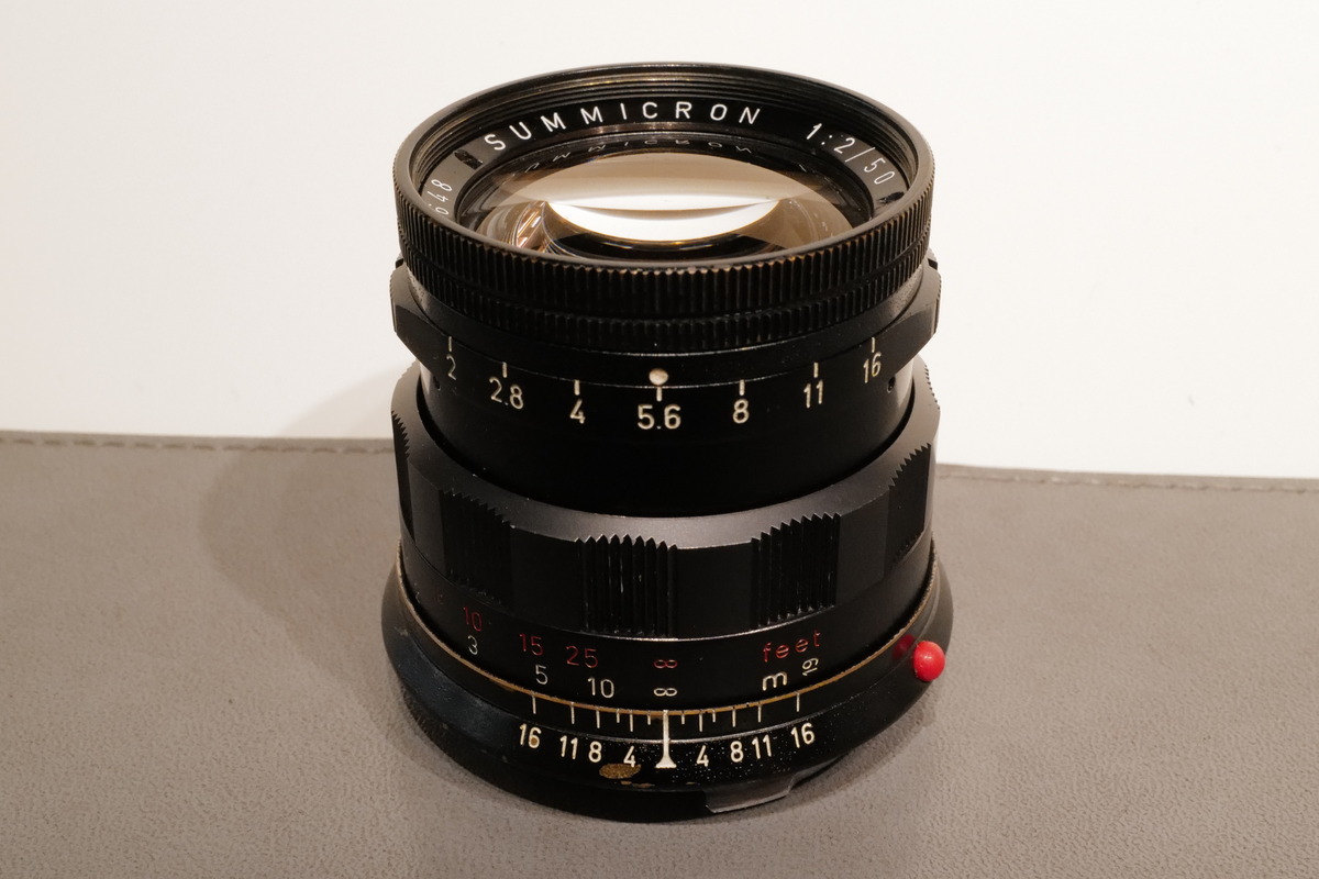 中古：AB(良品)】ライカ ズミクロンM 50mm F2 固定 後期 ブラック ...