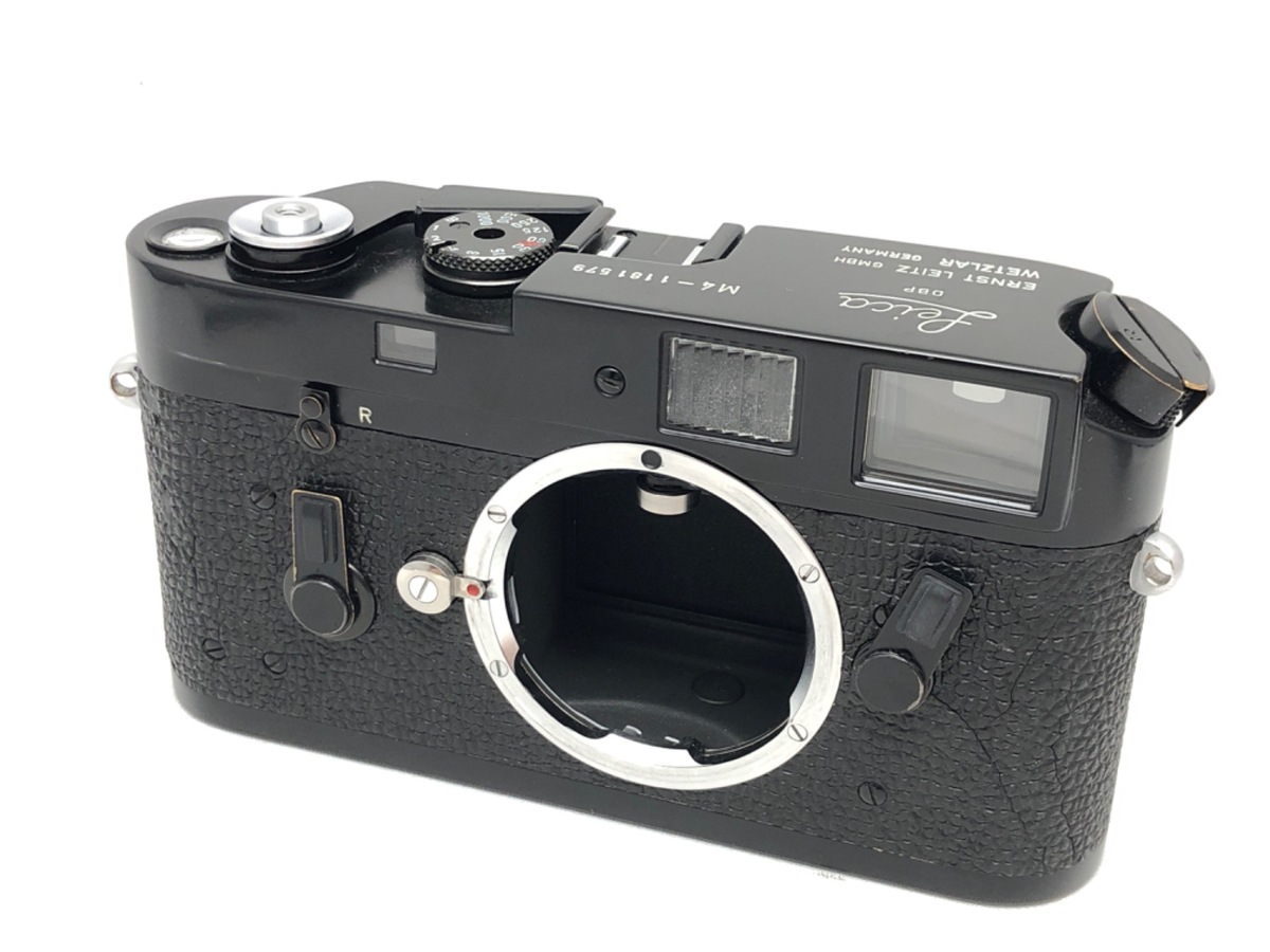 【中古】ライカ M4 ボディ ブラックペイント (シリアルナンバー1181501-1182000)