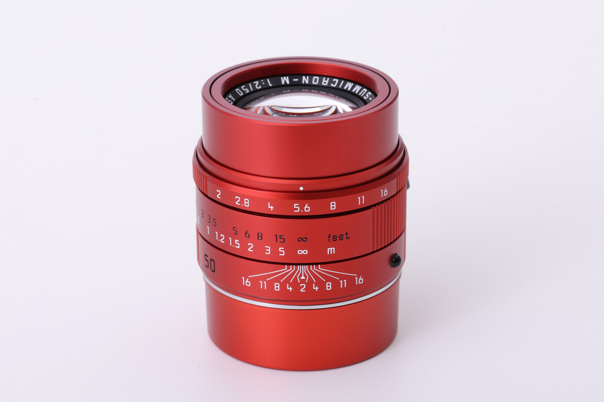 【中古】ライカ アポズミクロン M 50mm F2.0 ASPH Red