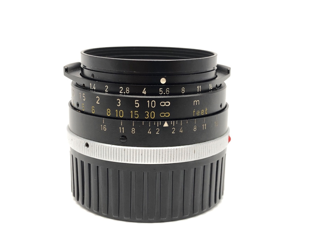 【中古】ライカ ズミルックスM 35mm F1.4 ブラック ストッパー付