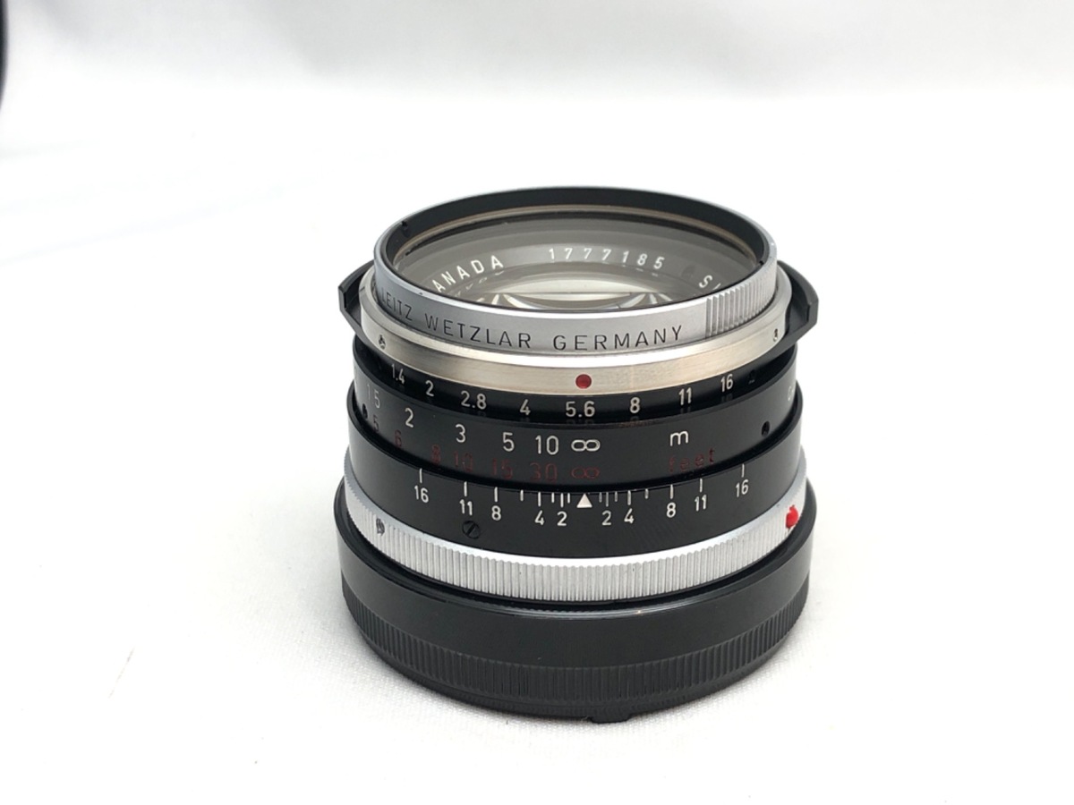 【中古】ライカ ズミルックスM 35mm F1.4 初期 ブラックペイント