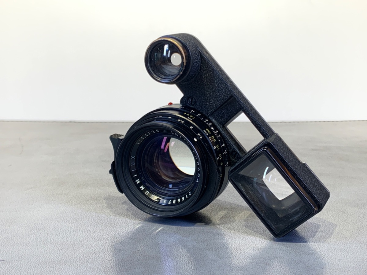 【中古】ライカ ズミルックスM 35mm F1.4 2nd 眼鏡付 ブラックストッパー付 ブラック