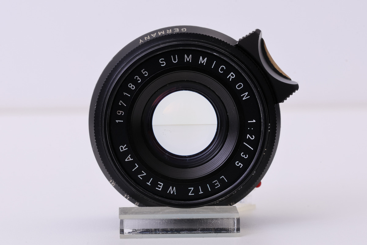 【中古】ライカ ズミクロンM 35mm F2 ブラックペイント 8枚玉