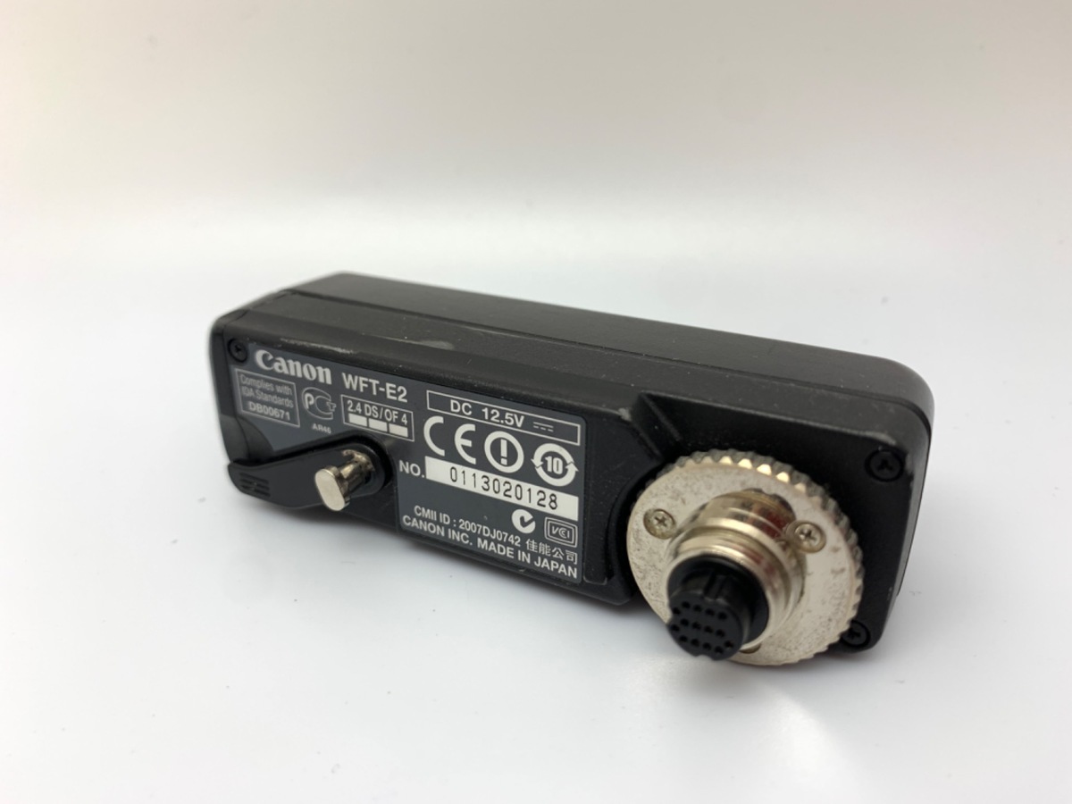 【中古】キヤノン ワイヤレスファイルトランスミッター WFT-E2ア