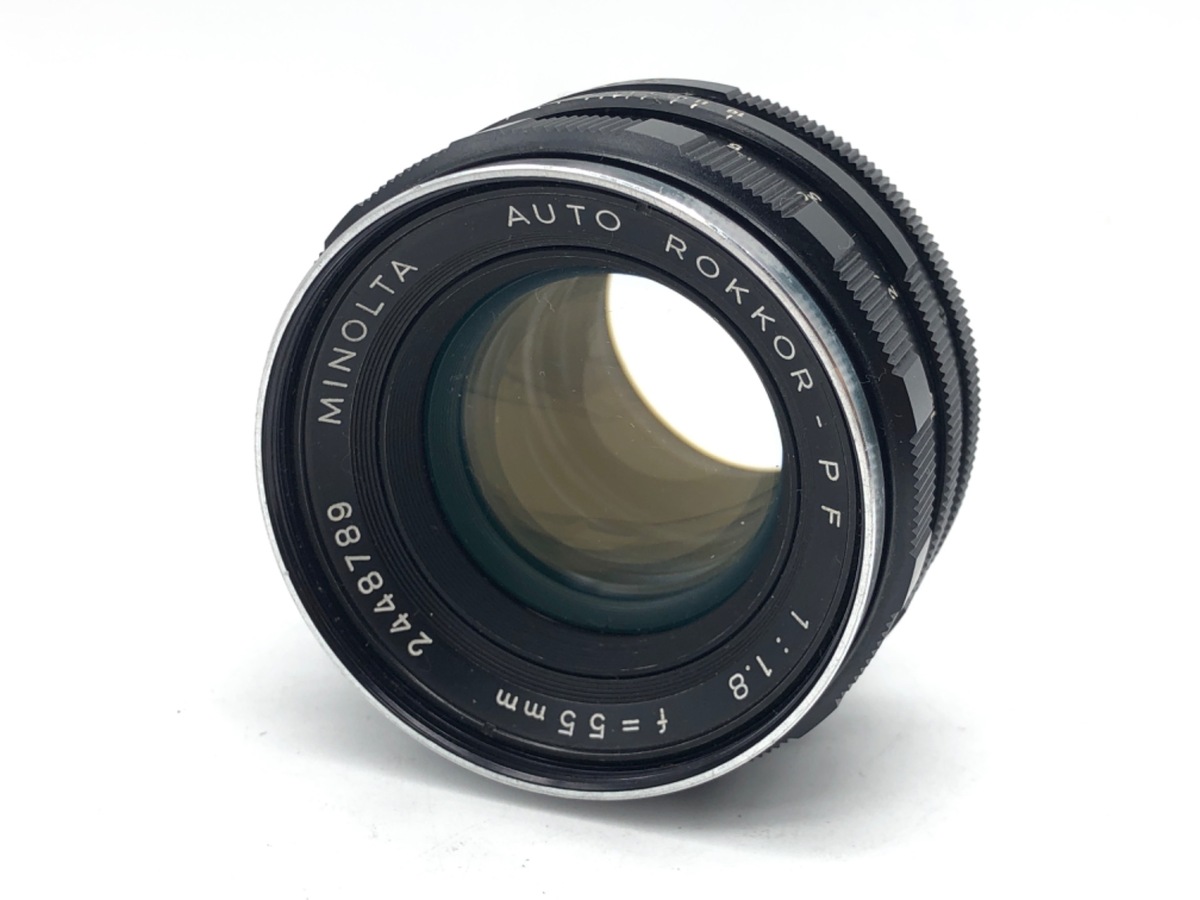 【中古】ミノルタ AUTO ROKKOR-PF 55mm F1.8
