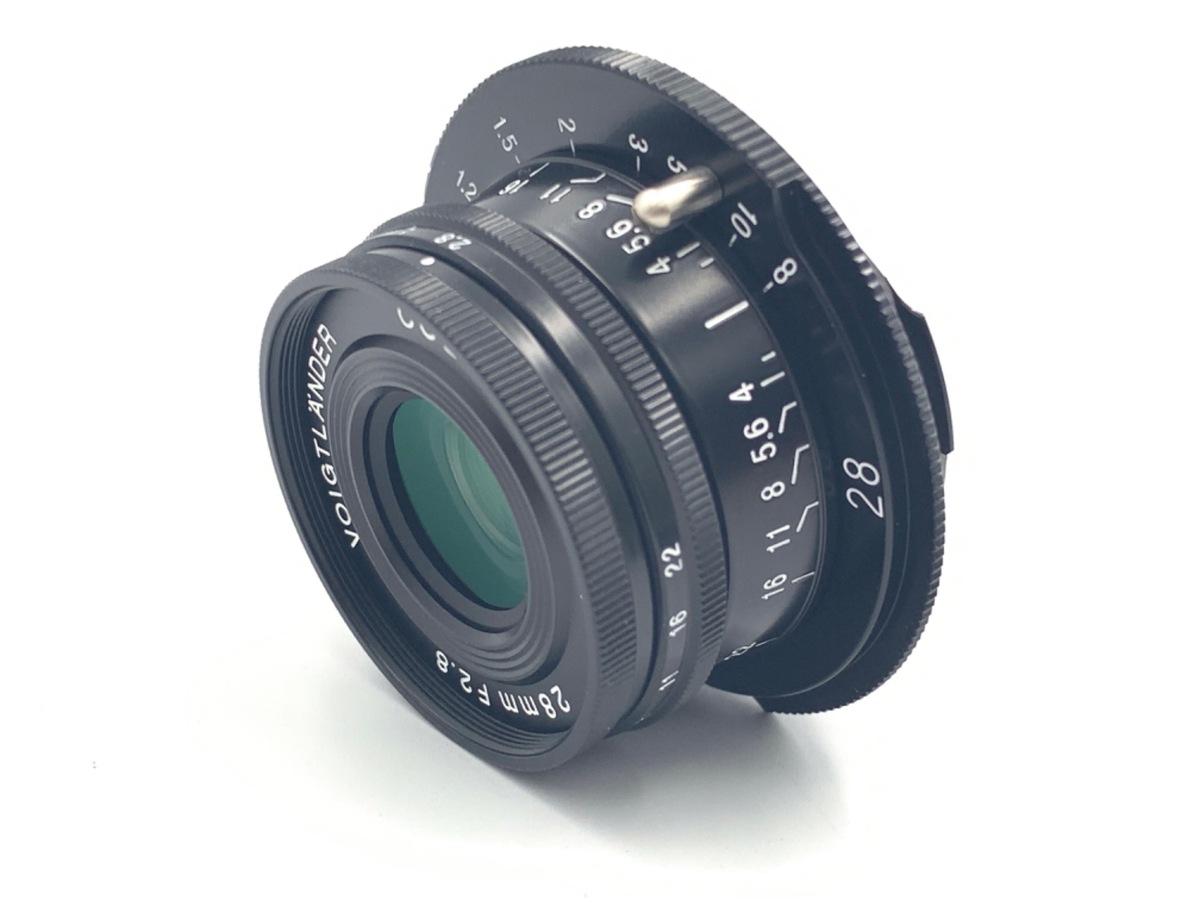【中古】コシナ フォクトレンダー COLOR-SKOPAR 28mm F2.8 Aspherical VM Type I ブラック