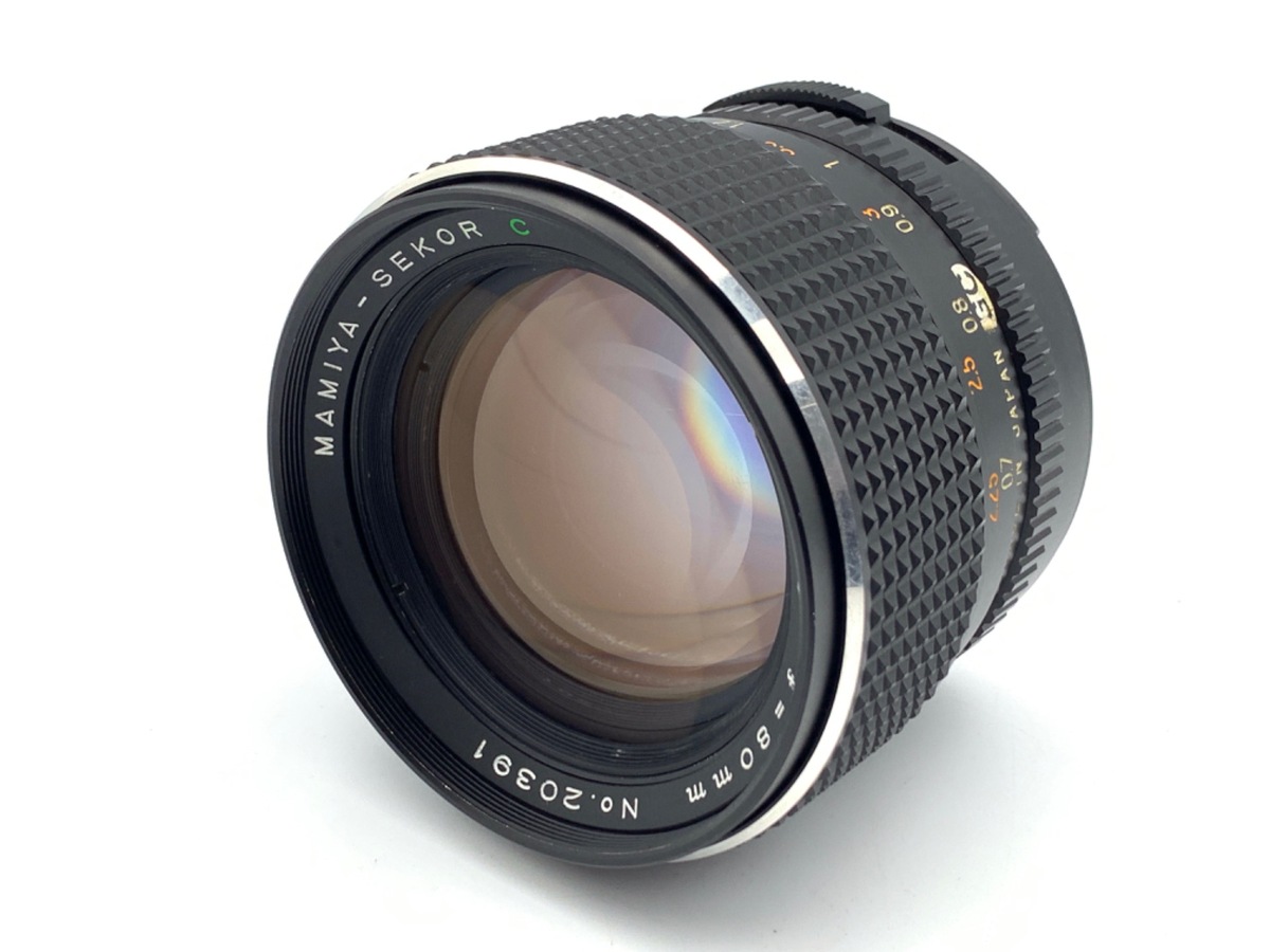 【中古】マミヤ 645 セコールC 80mm F1.9