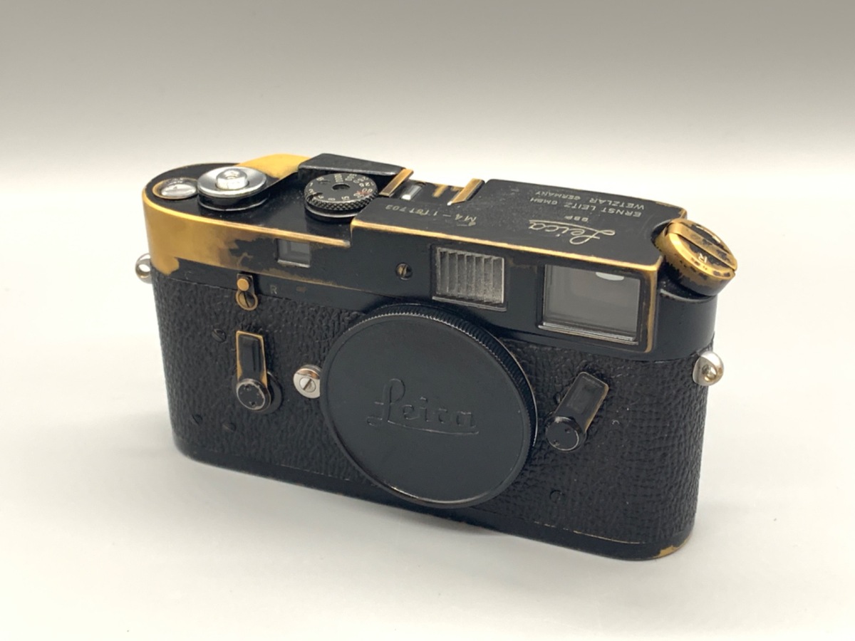 【中古】ライカ M4 ボディ ブラックペイント (シリアルナンバー1181501-1182000)