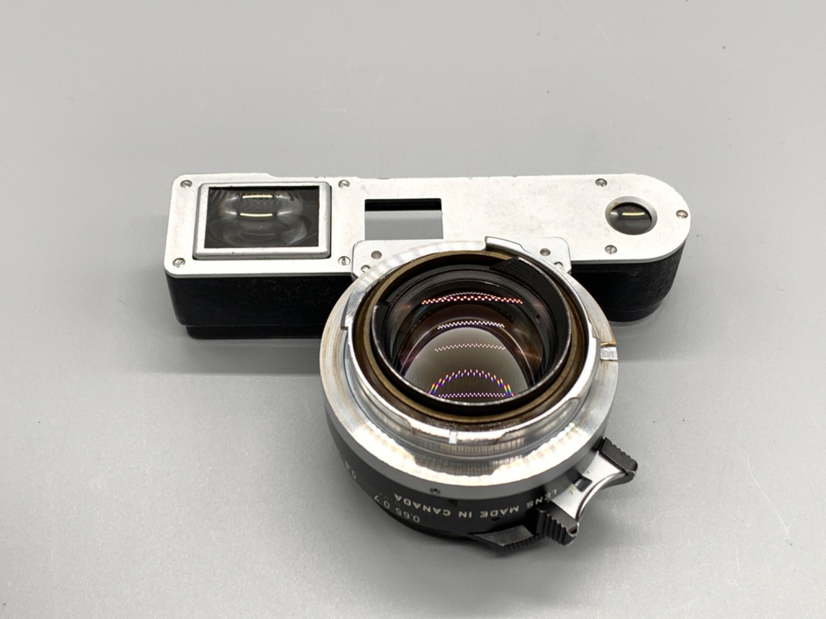 【中古】ライカ ズミルックスM 35/1.4 2nd 眼鏡付 クロームストッパー付 ブラック
