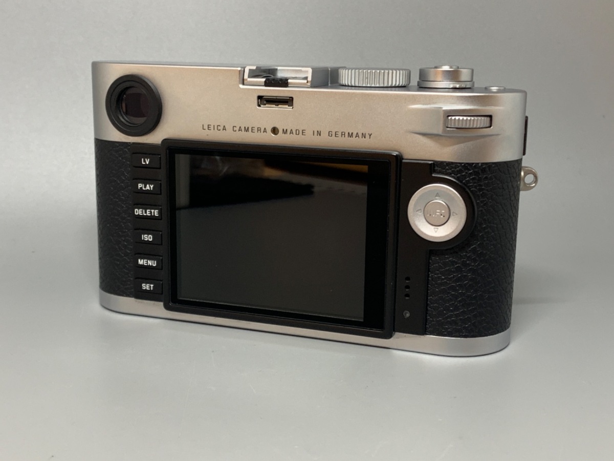 【中古】ライカ M シルバークローム ボディ