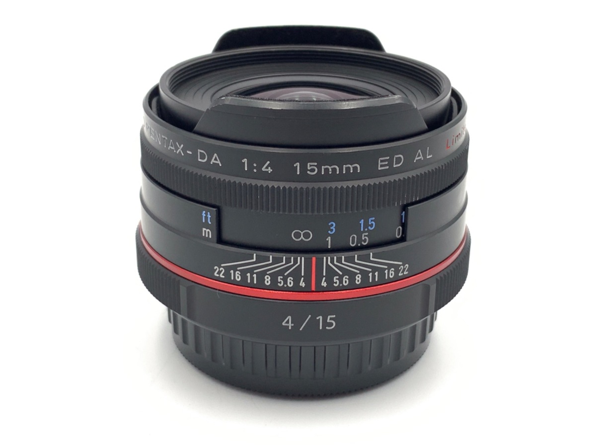 【中古】ペンタックス HD PENTAX-DA 15mm F4 ED AL Limited ブラック