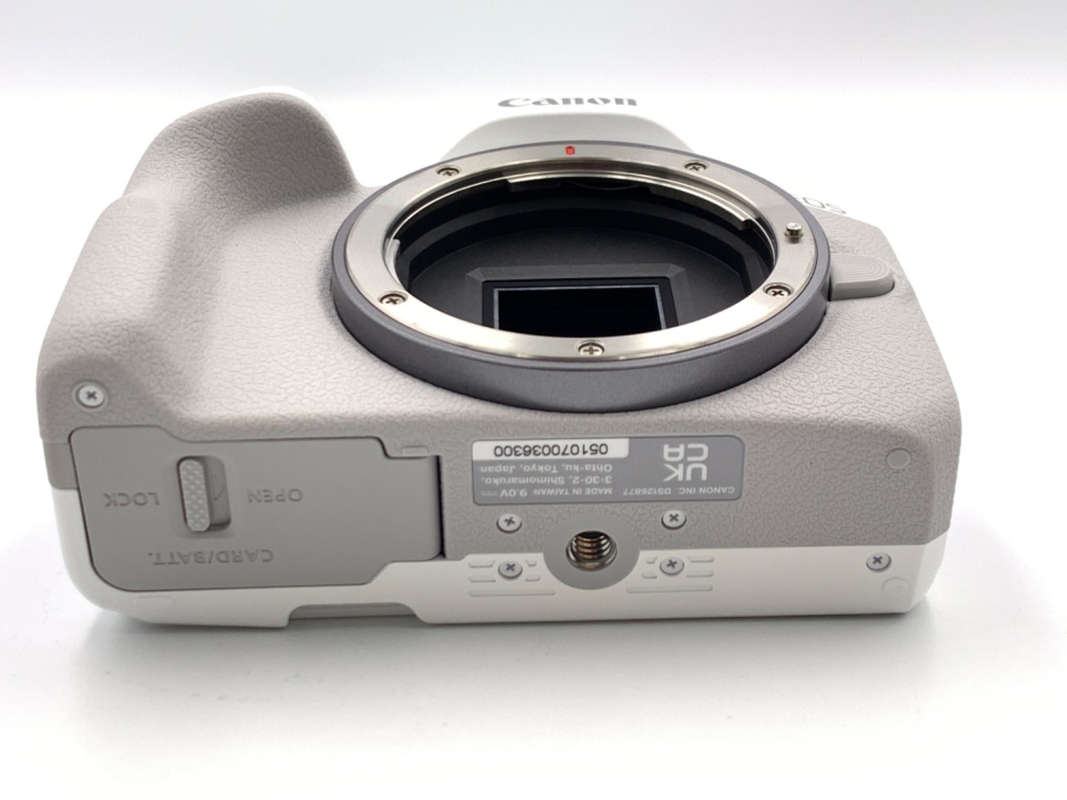 【中古】キヤノン EOS R50 ボディ ホワイト