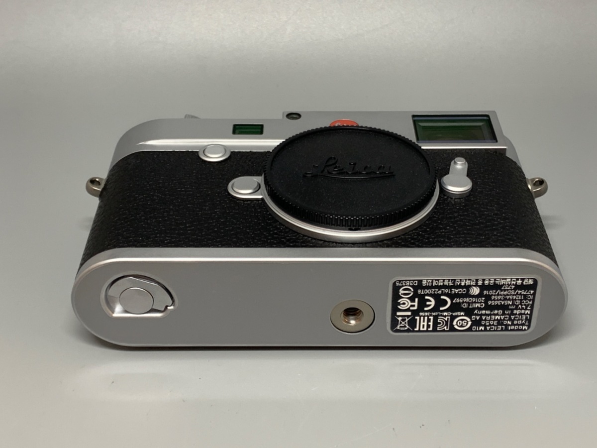 【中古】ライカ M10 シルバークローム ボディ