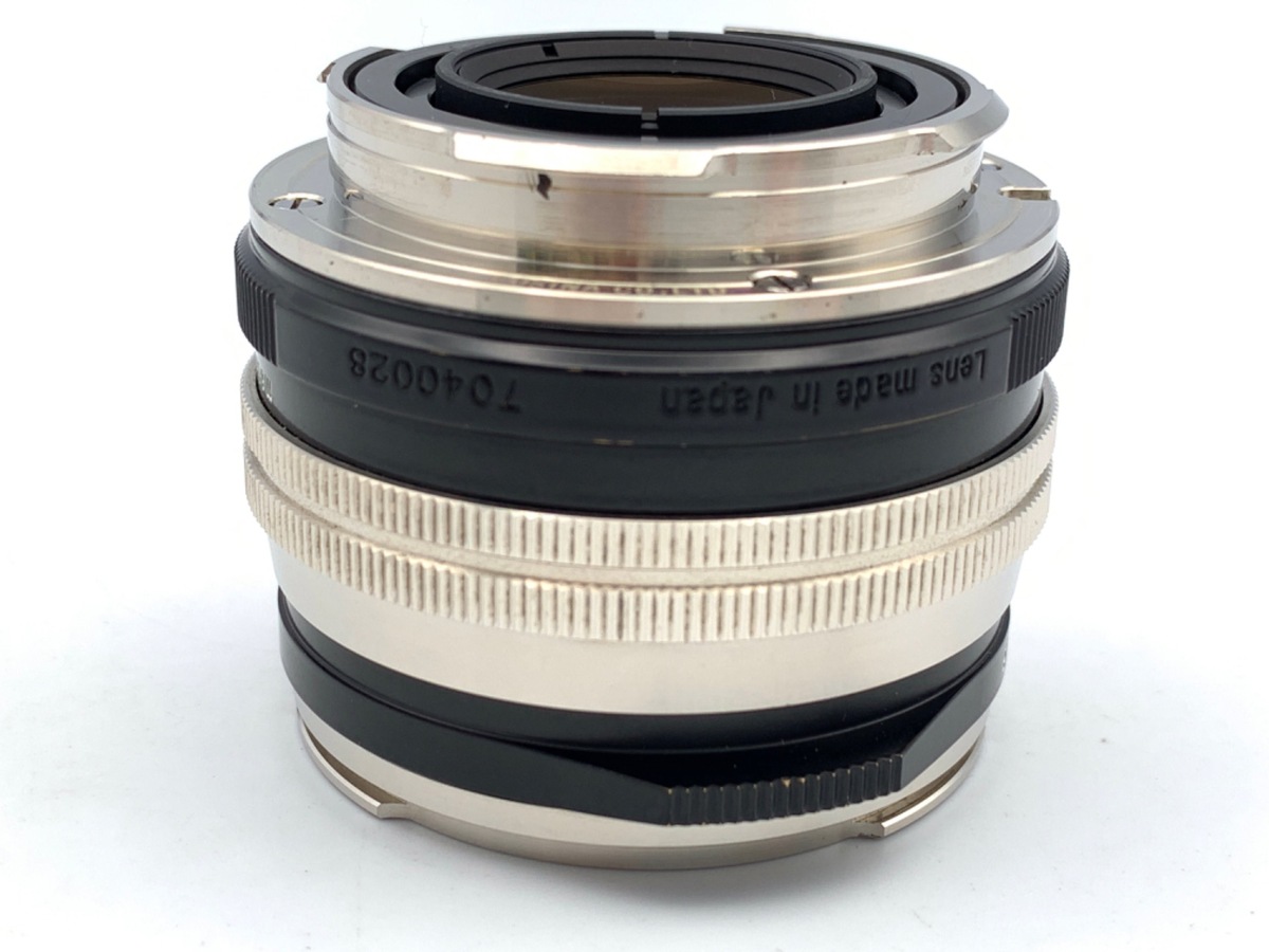 【中古】コシナ フォクトレンダー NOKTON Vintage Line 50mm F1.5 Aspherical II VM Nickel・ブラックペイント SC