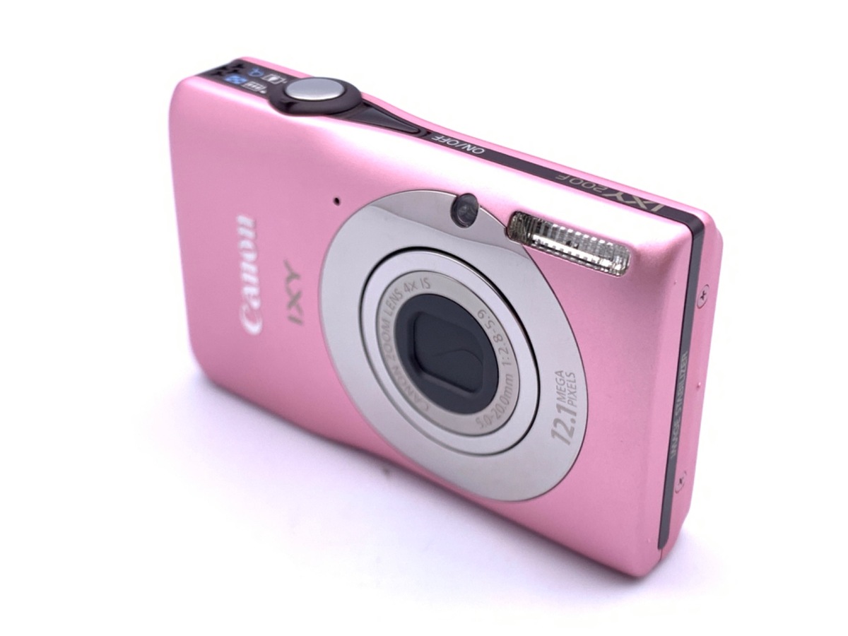 80〜6400展示品 Canon キャノン IXY200F ピンク デジタルカメラ