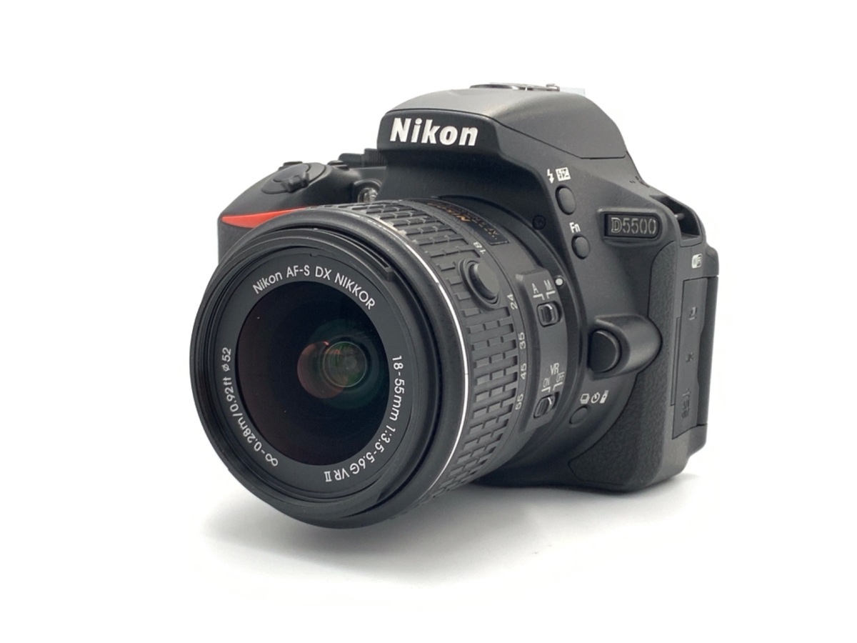 Nikon D5500 18-55 VR II レンズキット レット ブラック