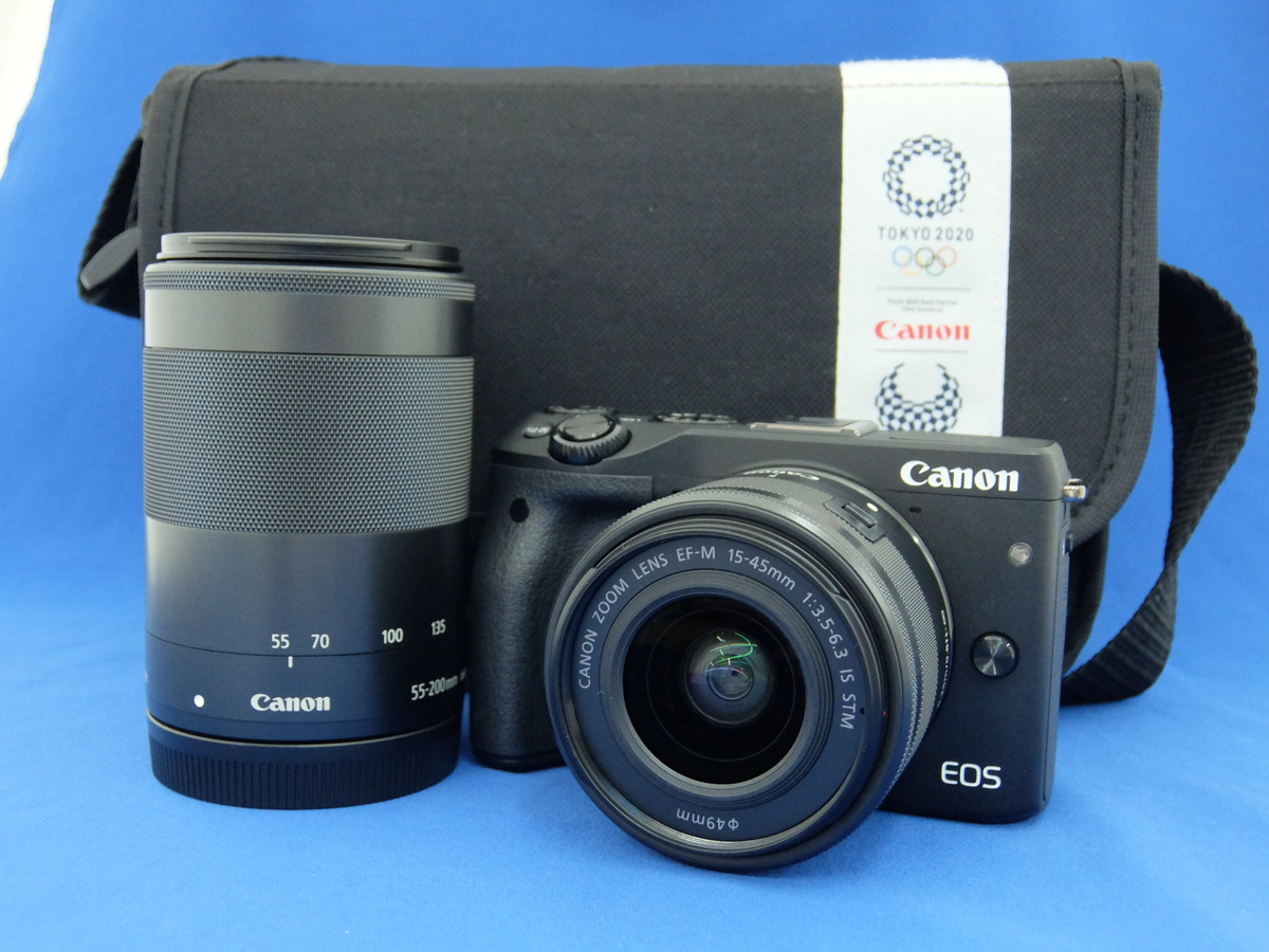 【処分セール】Canon EOSM3 Wズームキット2EOSM3