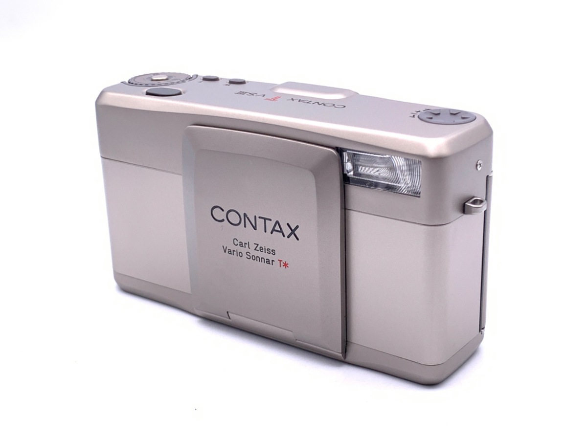 美品　CONTAX T3D（シルバー）高級コンパクトカメラ　専用ケース付き