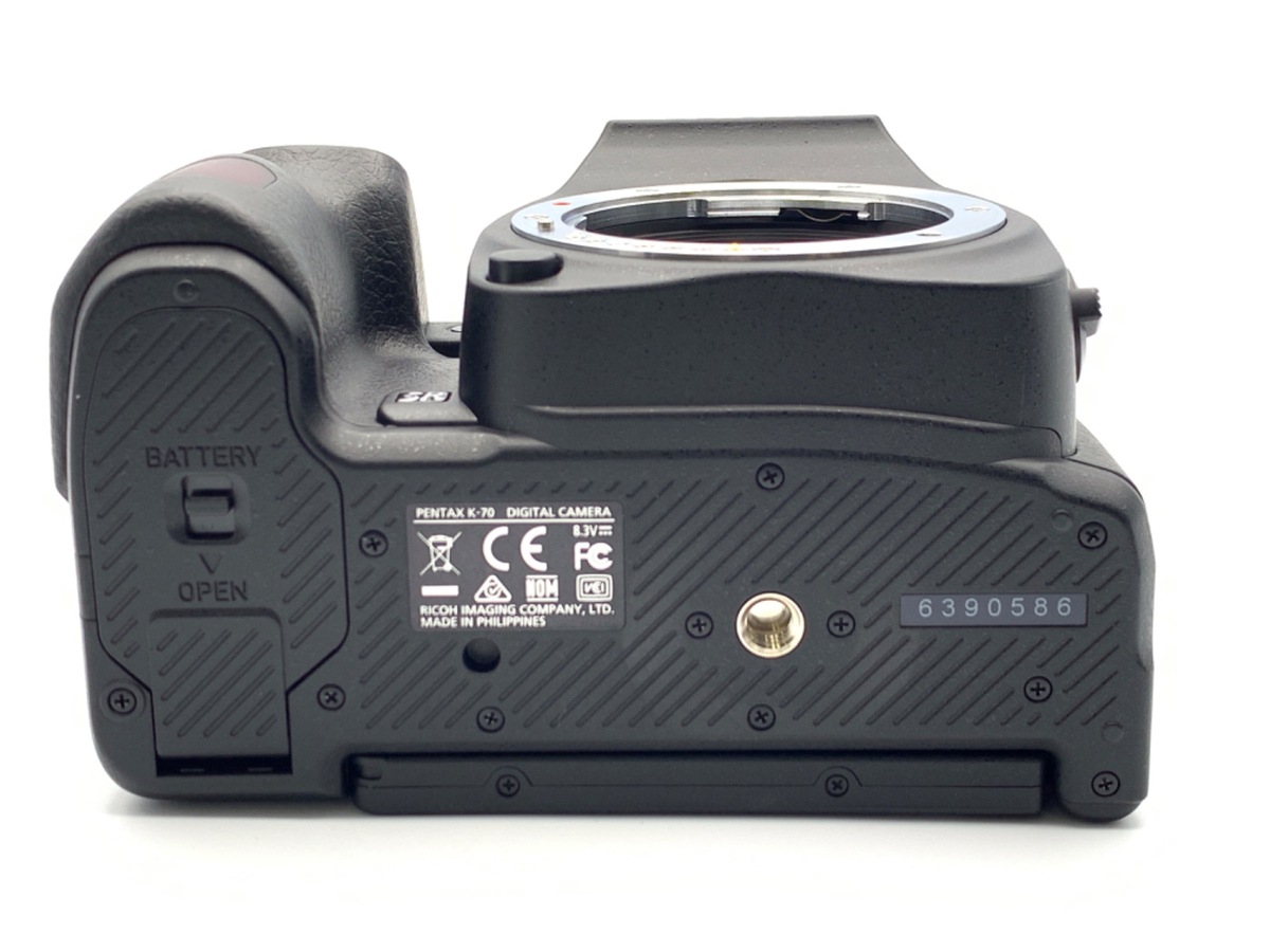Amazon | PENTAX K-70 ボディ ブラック APS-Cデジタル一眼レフカメラ 【視野率100%光学ファインダー】【超高感度・高解像  2424万画素】【4.5段ボディ内手ぶれ補正機構】【最高ISO感度102400】【全天候型・アウトドアスペック】【バリアングルモニター】 16245  
