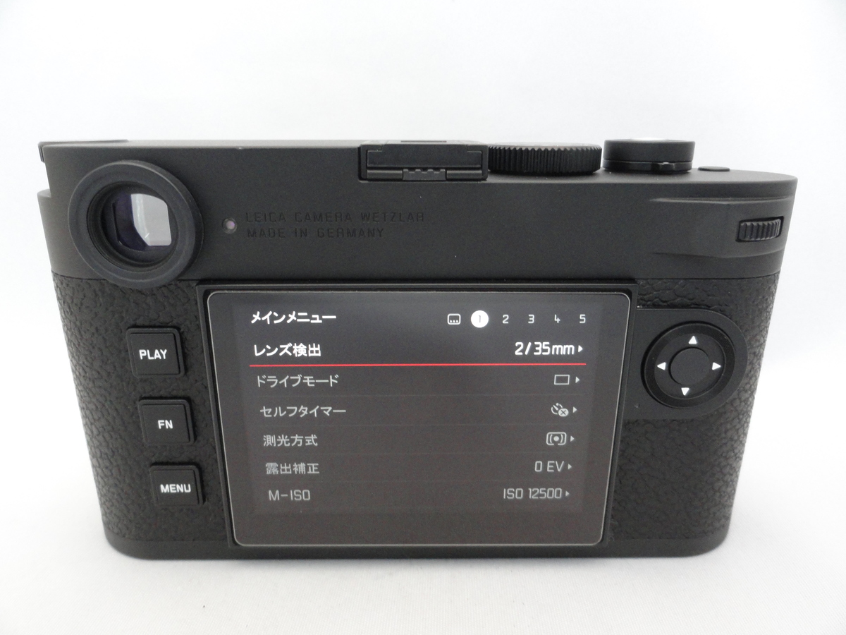 【中古】ライカ M11 ブラックペイント ボディ [20202]
