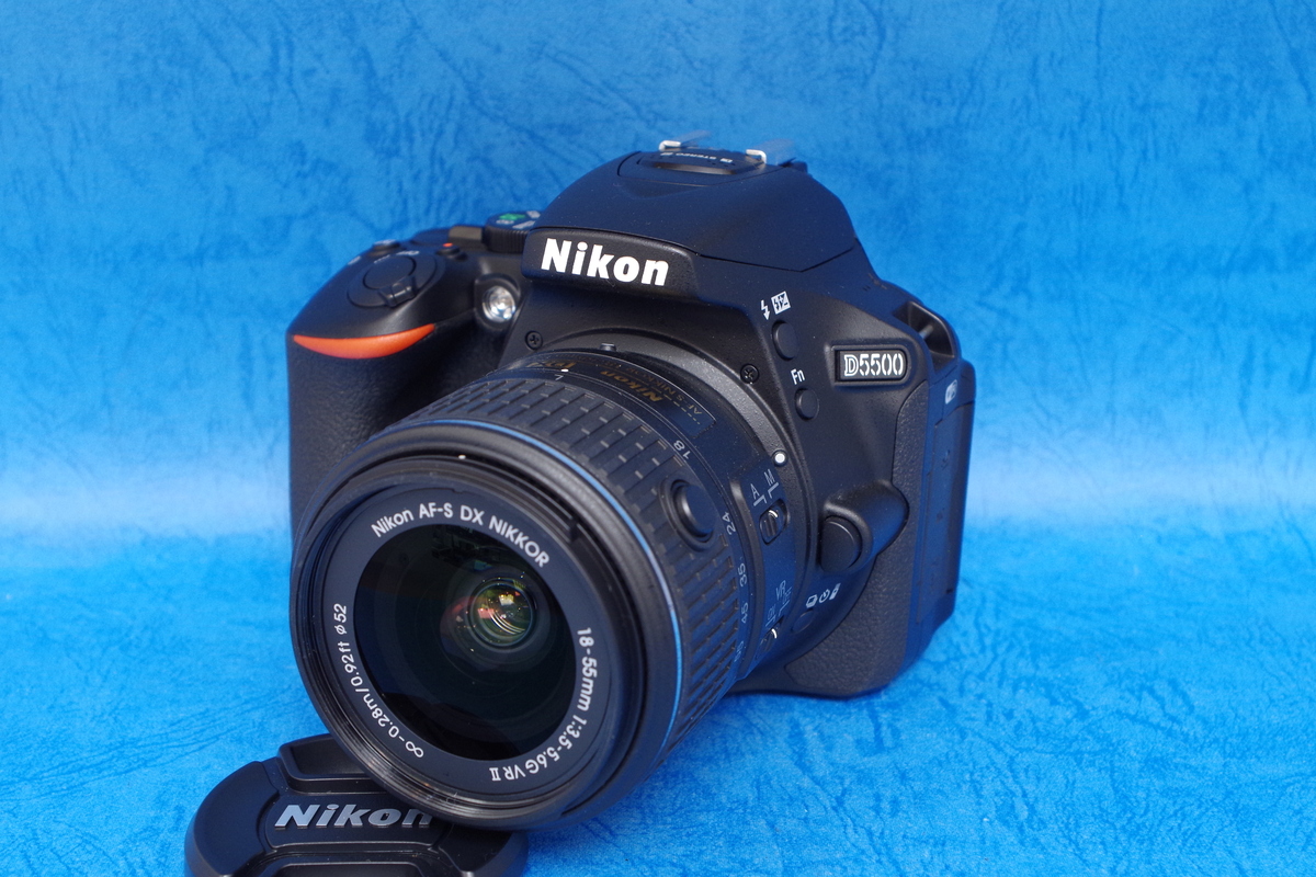 Nikon D5500 18-55 VR II レンズキット レット ブラック