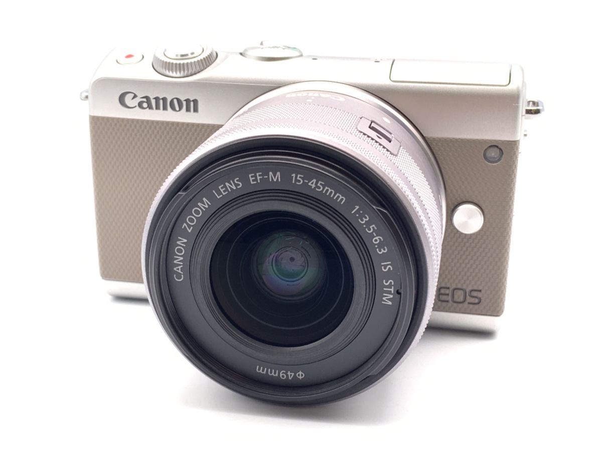 ミラーレス【本日のみ値下げ】Canon EOS M100レンズキットグレー