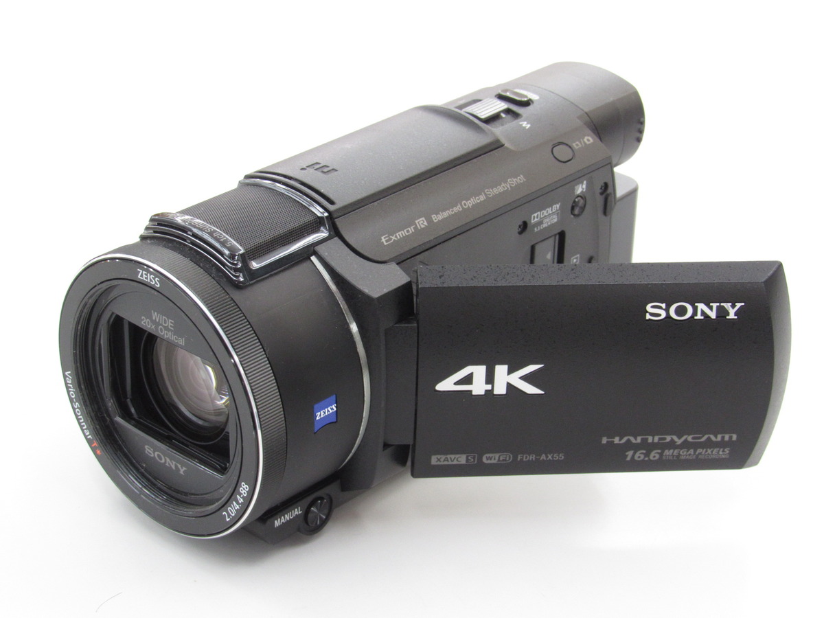 ソニー4kビデオカメラSONY FDR-AX55(B)