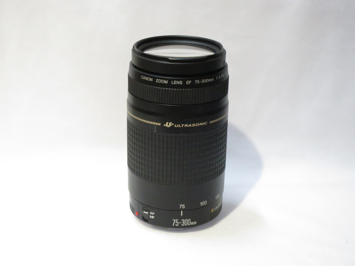 Canon LENS EF75-300mm F4-5.6 IS USM 難あり