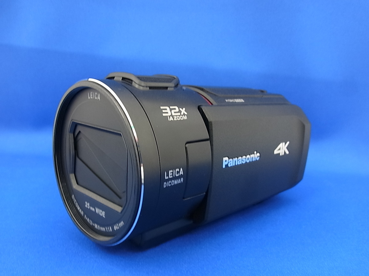 中古：A(美品)】パナソニック デジタル4Kビデオカメラ HC-VX2MS-K