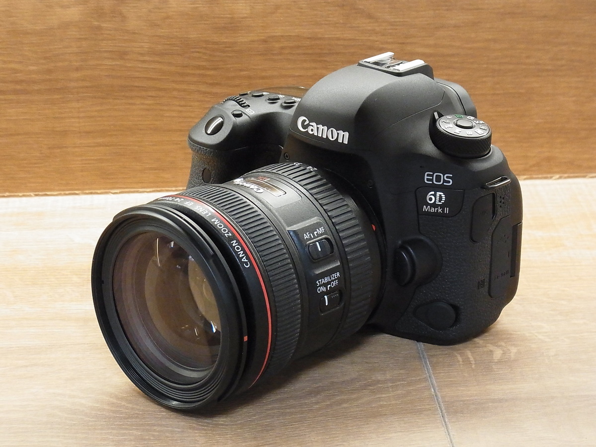 中古：A(美品)】キヤノン EOS 6D MarkII EF24-70 F4L IS USM レンズ