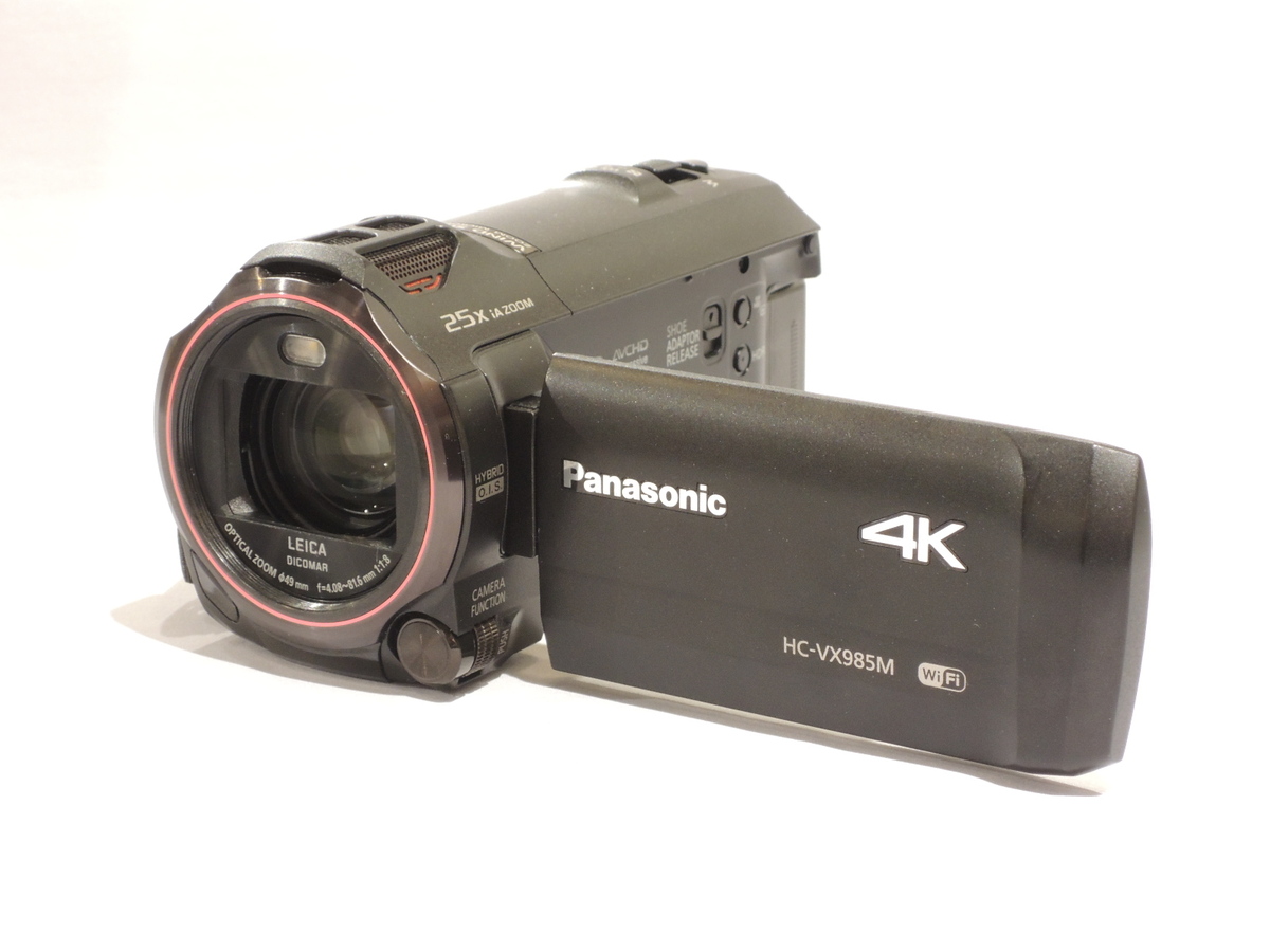 パナソニック4Kビデオカメラ HC-VX985M-K - ビデオカメラ