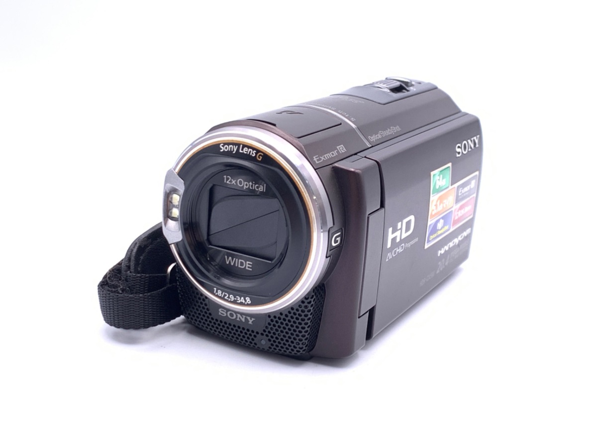 SONY ソニー ビデオカメラ HDR-CX590V ボルドーブラウン-