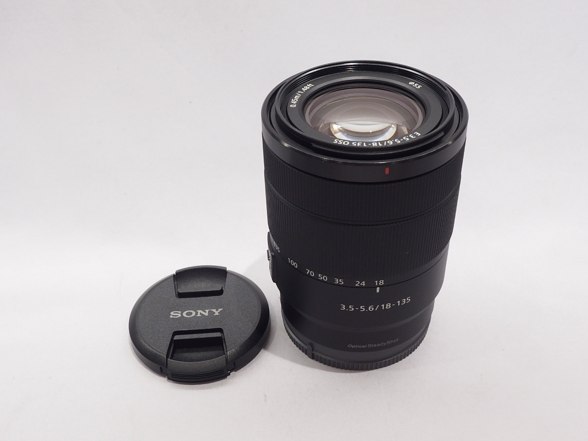 SONY E 18-135mm F3.5-5.6 OSS SEL18135 美品レンズ - レンズ(ズーム)