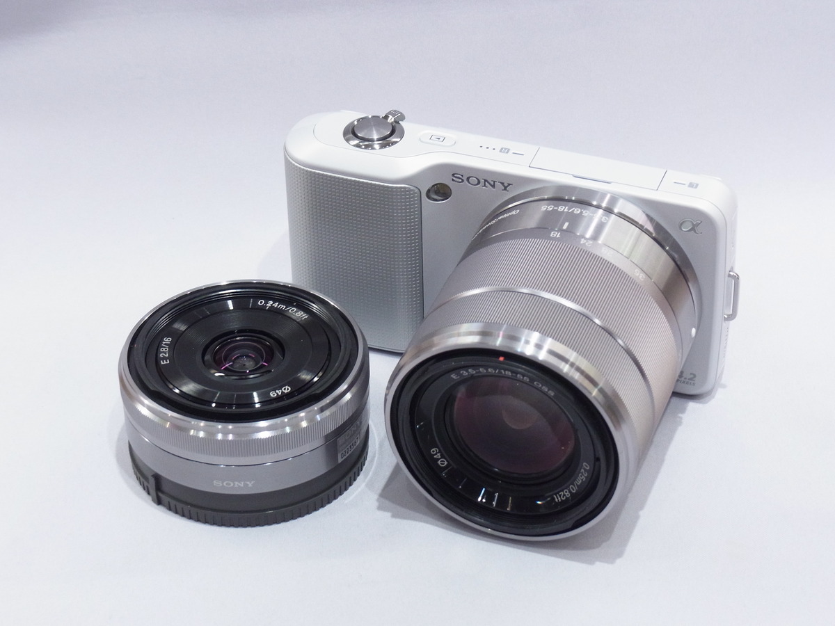 Sony NEX-3 レンズキット ホワイト