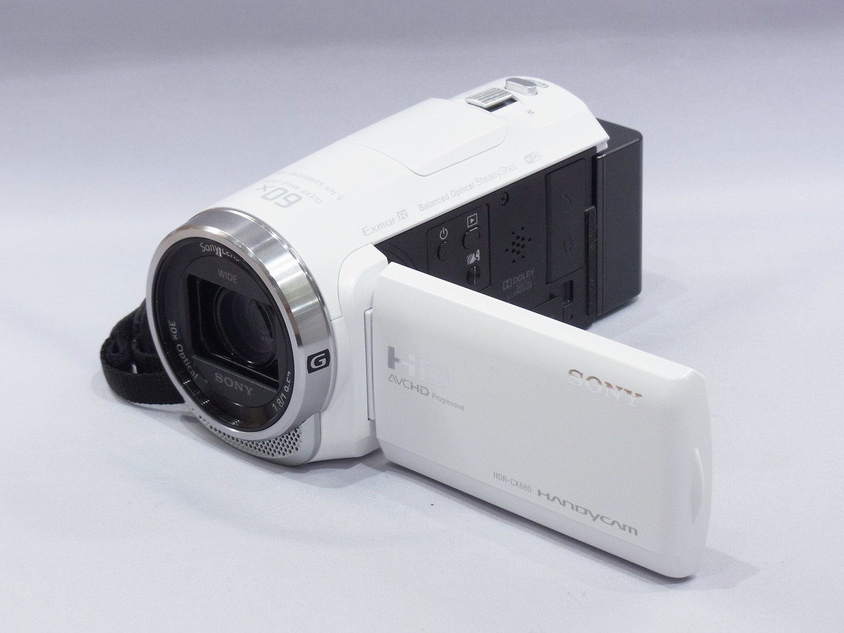 SONY HDR-CX680(W) デジタルHDビデオカメラレコーダー-
