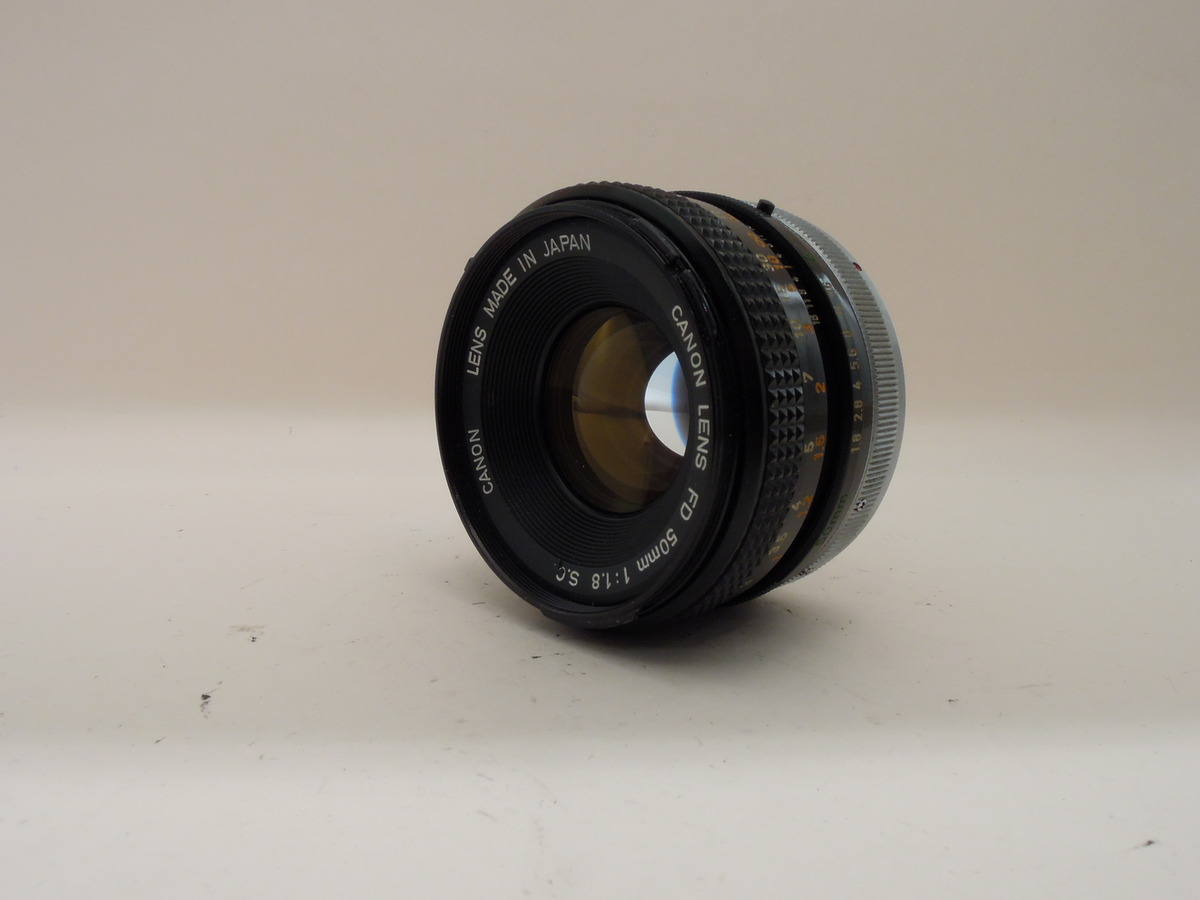 Canon F1  FD 50mm 1:1.8 S.C.