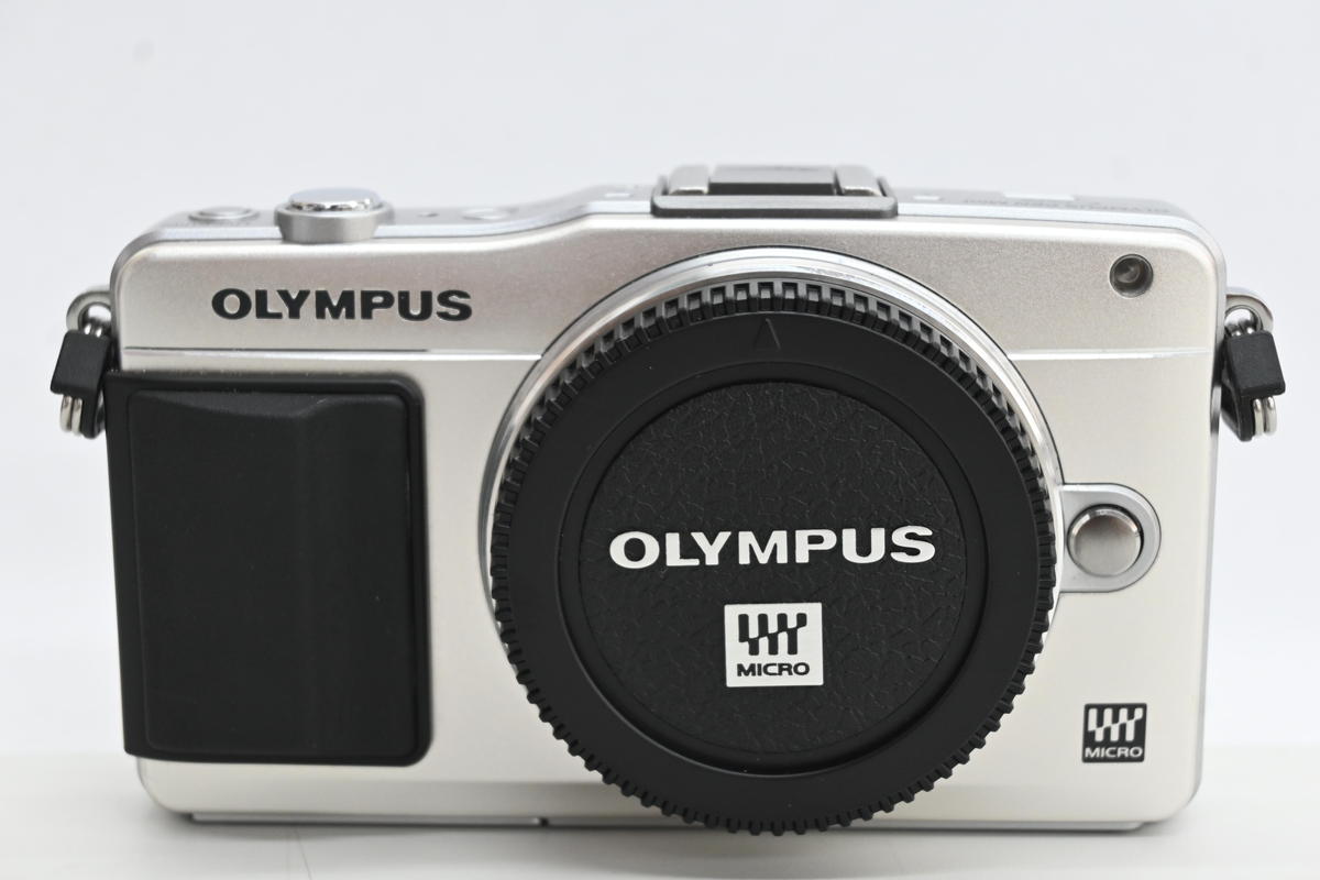 OLYMPUS PEN mini E-PM2 レンズキット 黒 - ミラーレス一眼